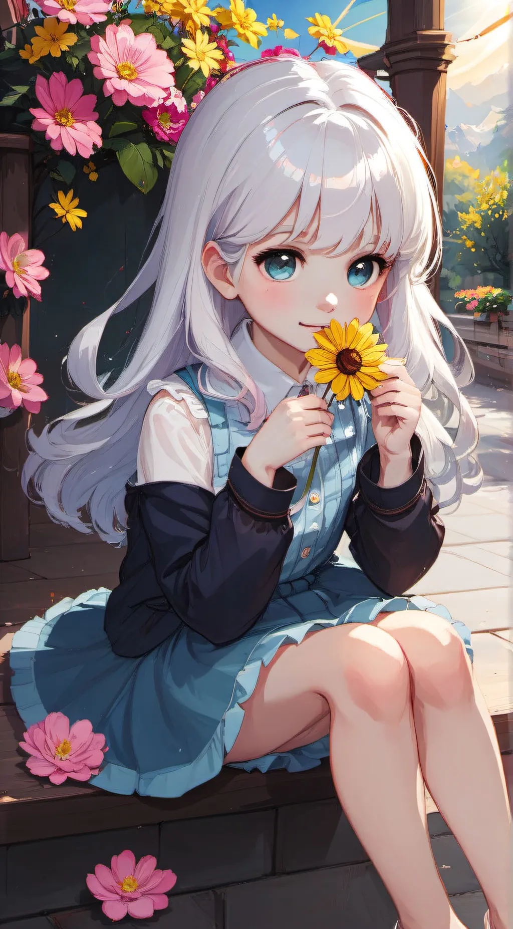 ai character: Samantha,Sammy background