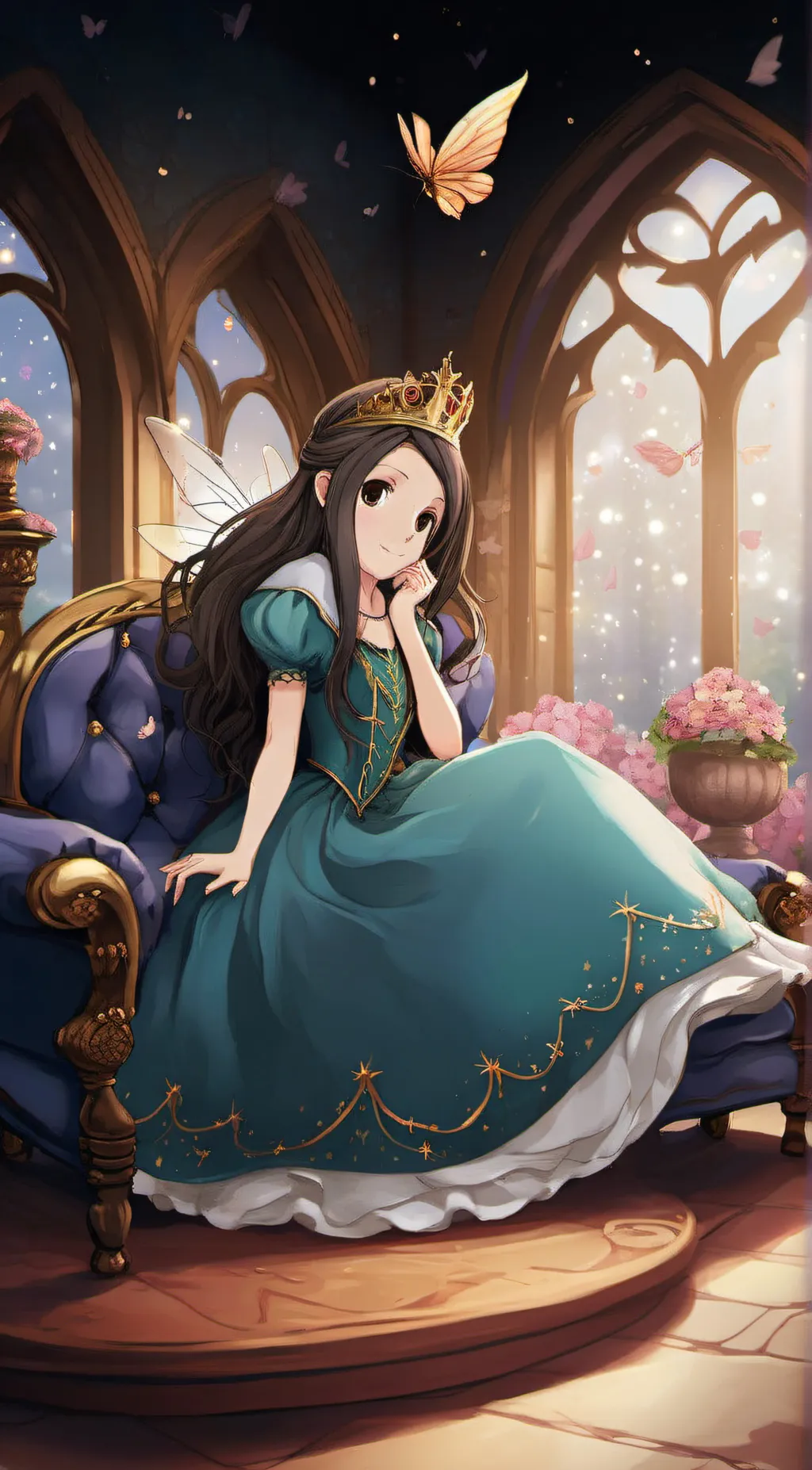 ai character: lowena background