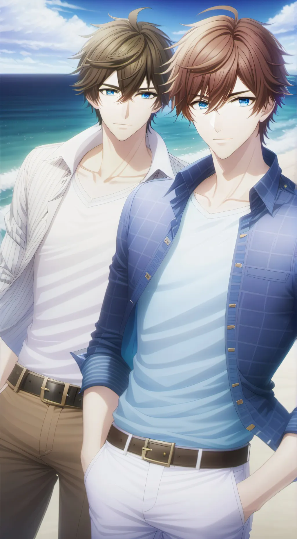 ai character: Ethan and Ryder background