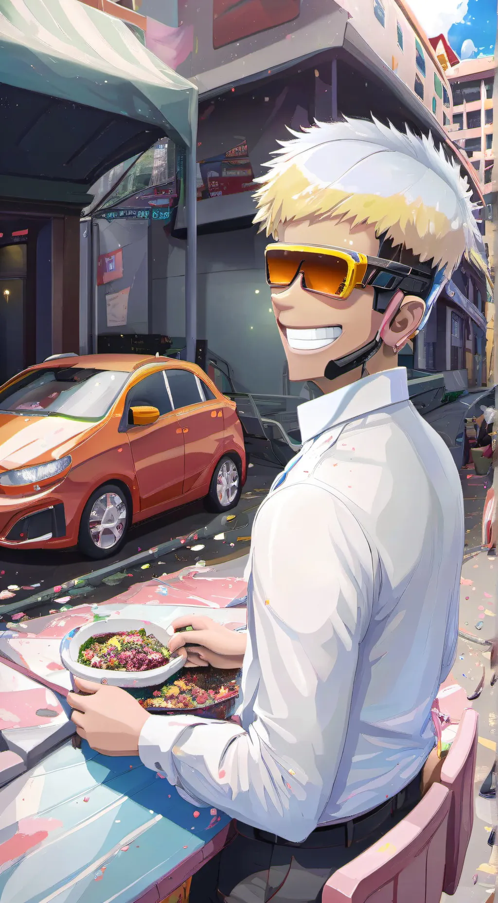 ai character: bakgo background