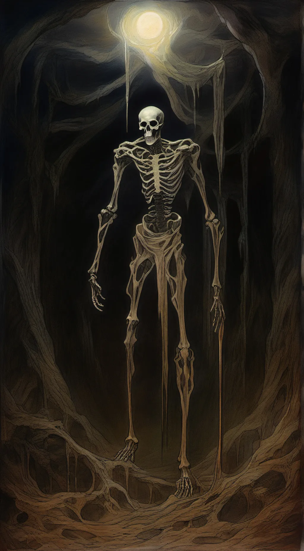 ai character: ᒲ╎ᓵ⍑ᔑ∷ꖎ background