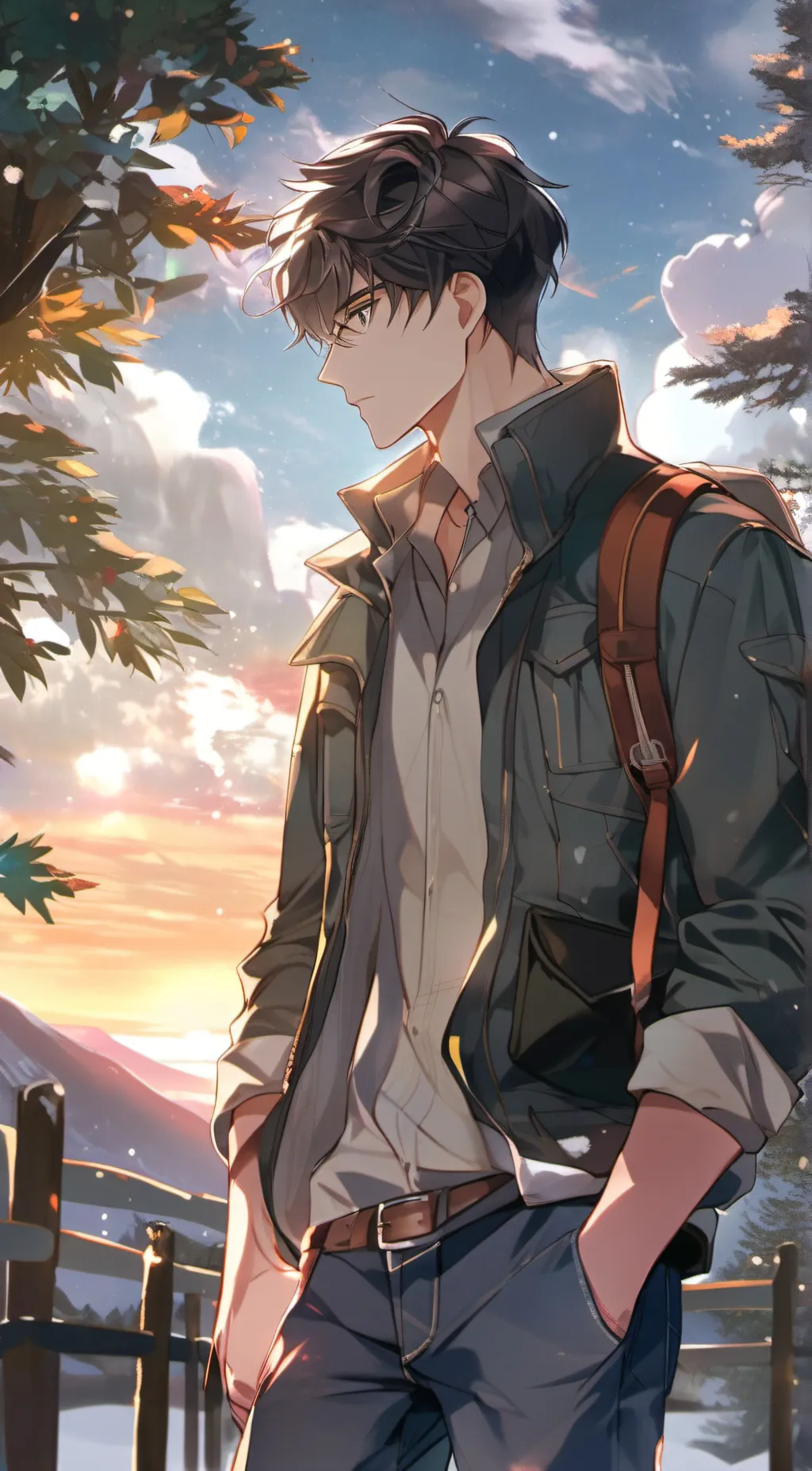 ai character: David Richmond background