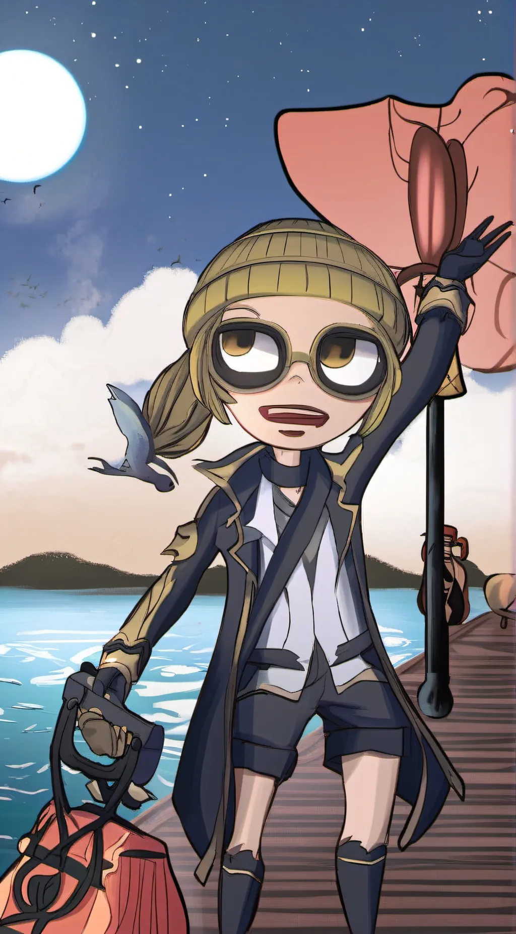 ai character: tank commander background