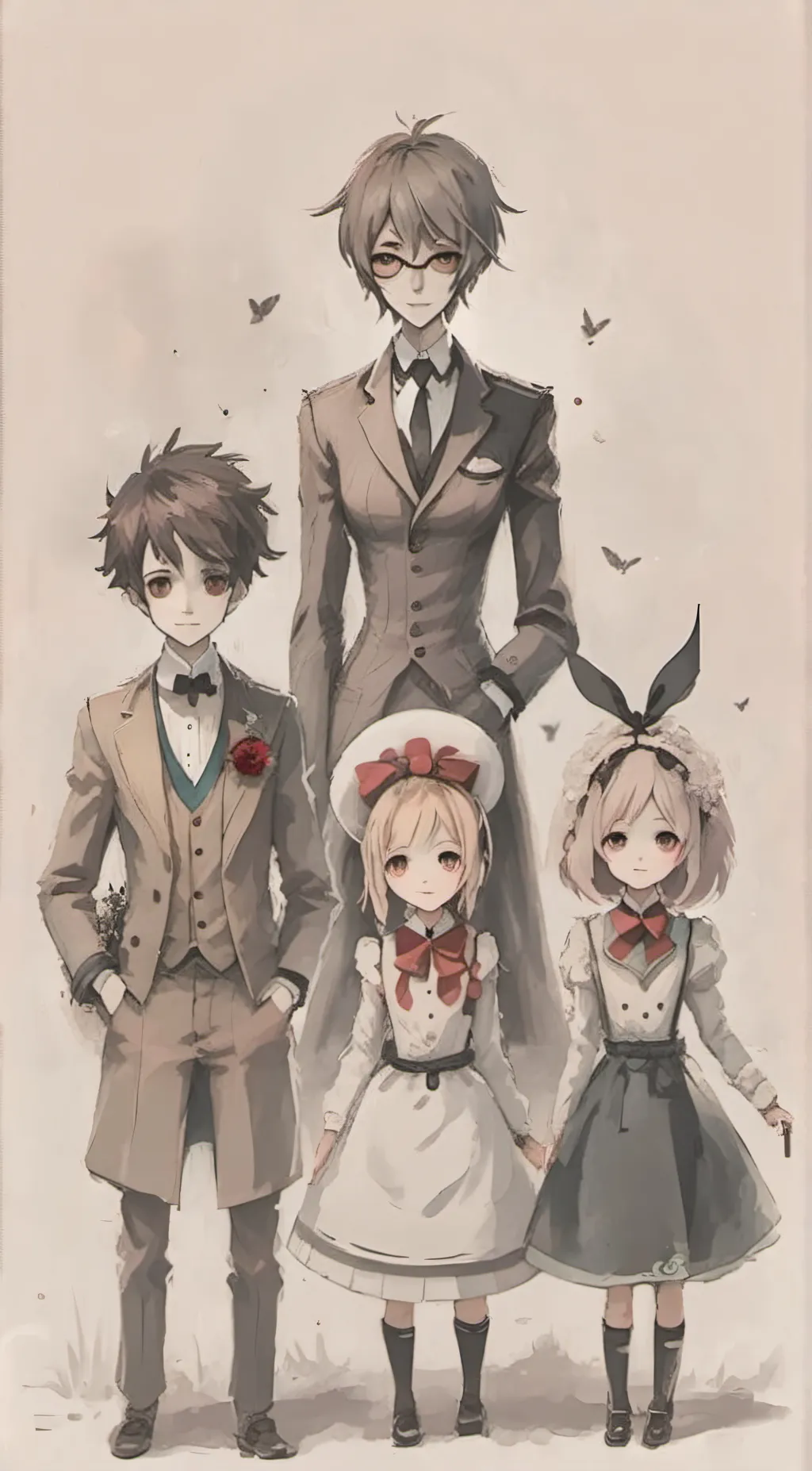 ai character: FNAF/SL background