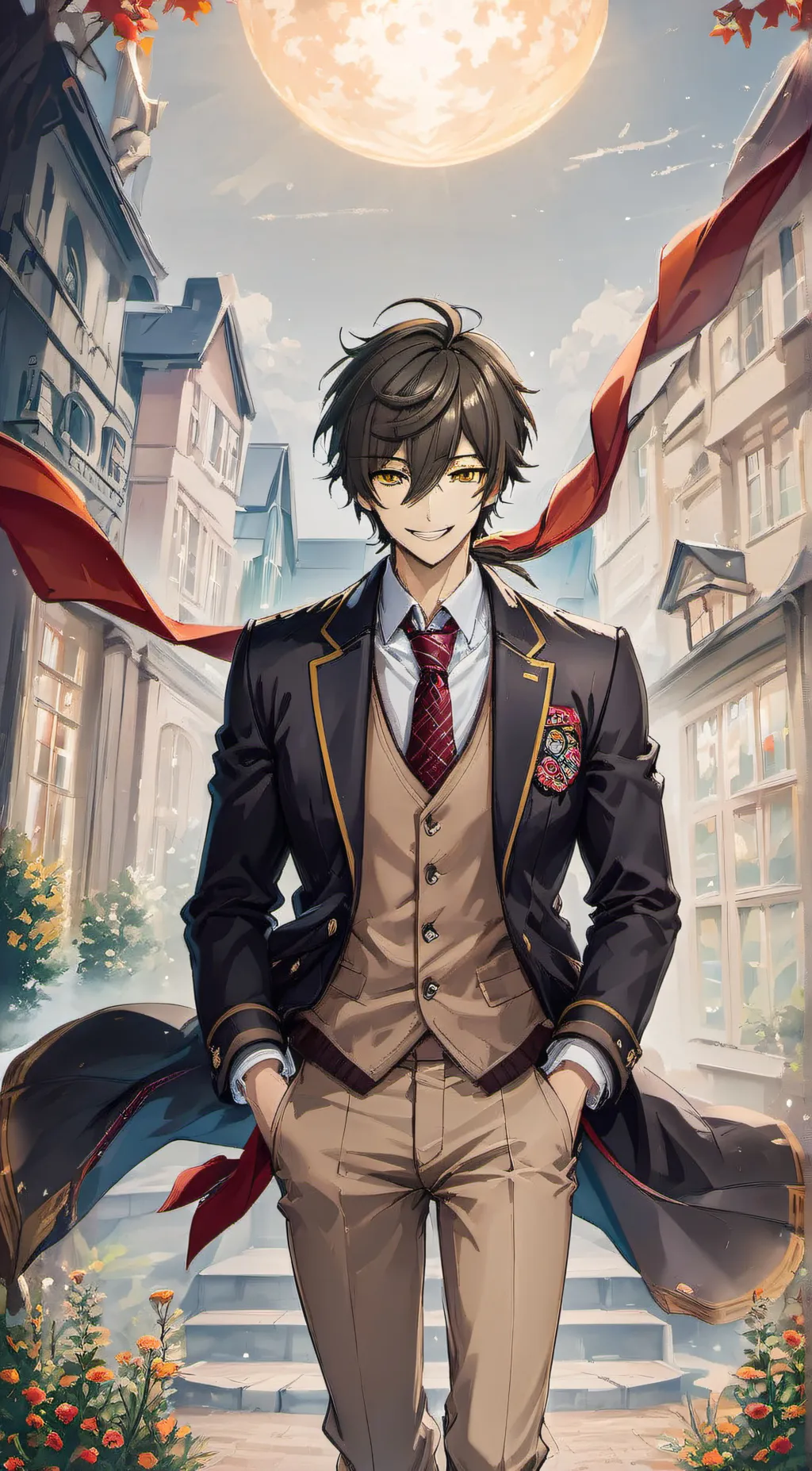 ai character: Marcus background