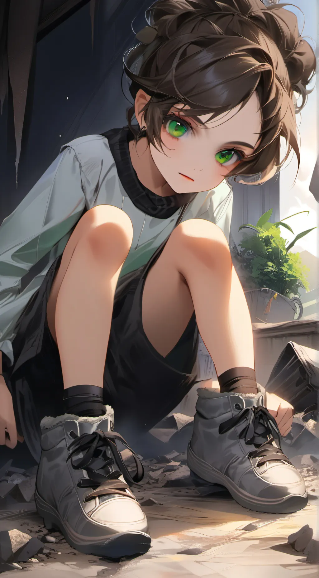 ai character: Lily background