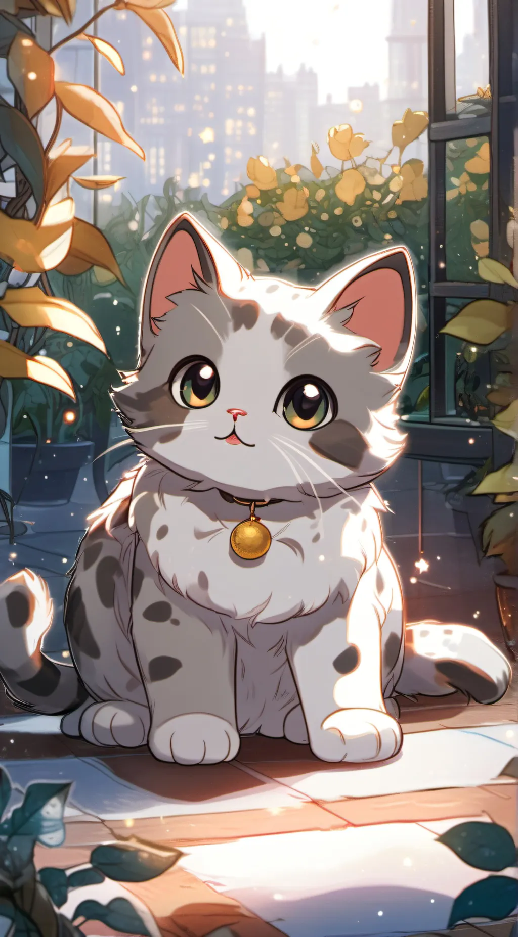 ai character: pie 🥧 background