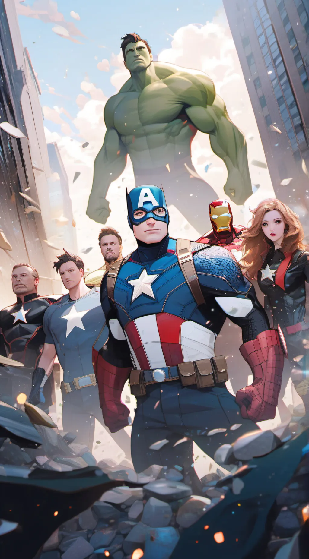 Talkie AI - Chat with Avengers react 