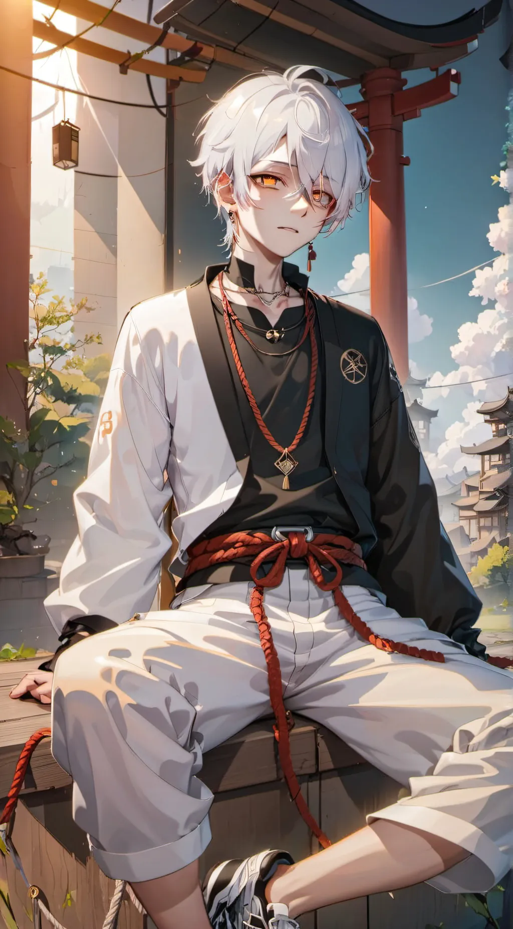 ai character: Kenji background