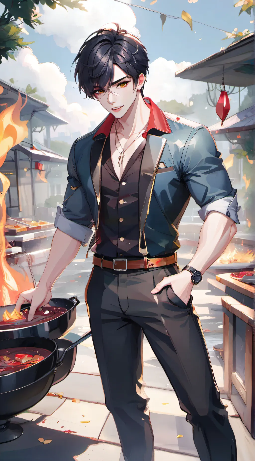 ai character: Jake background