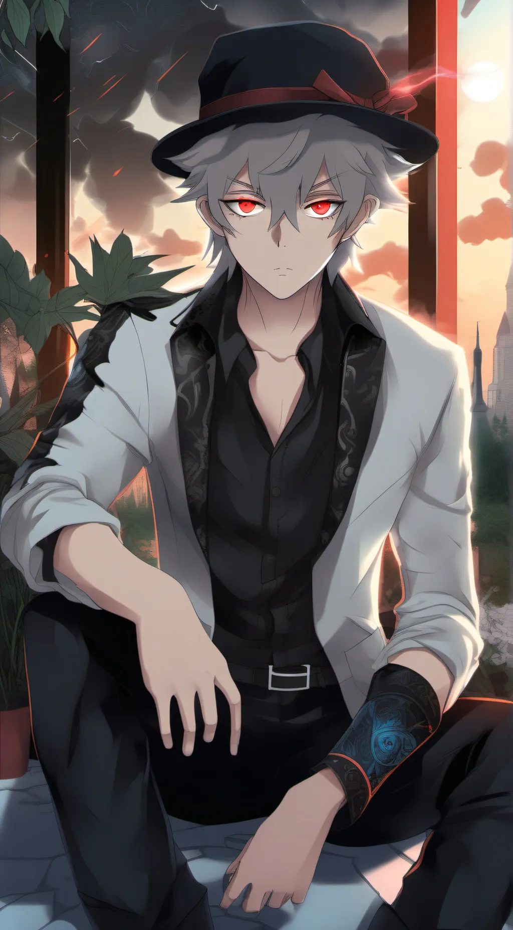 ai character: Derek background