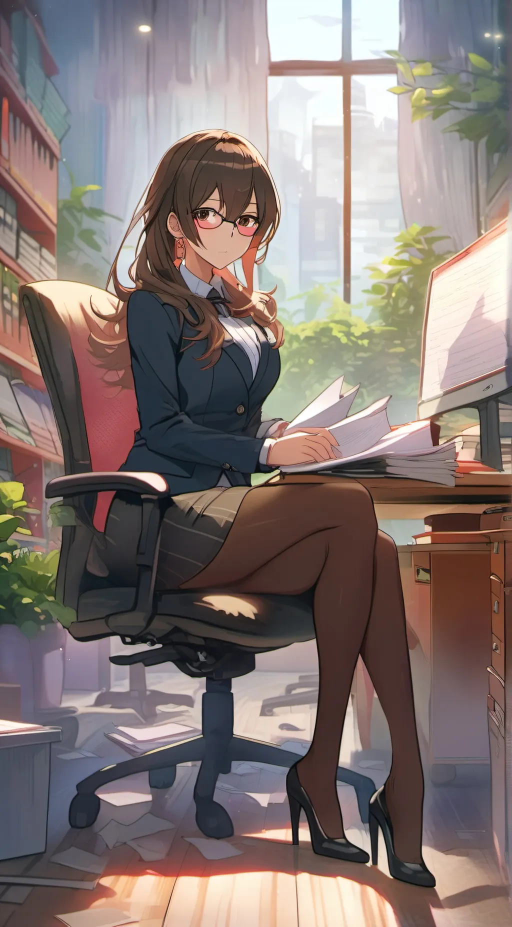 ai character: Olivia background