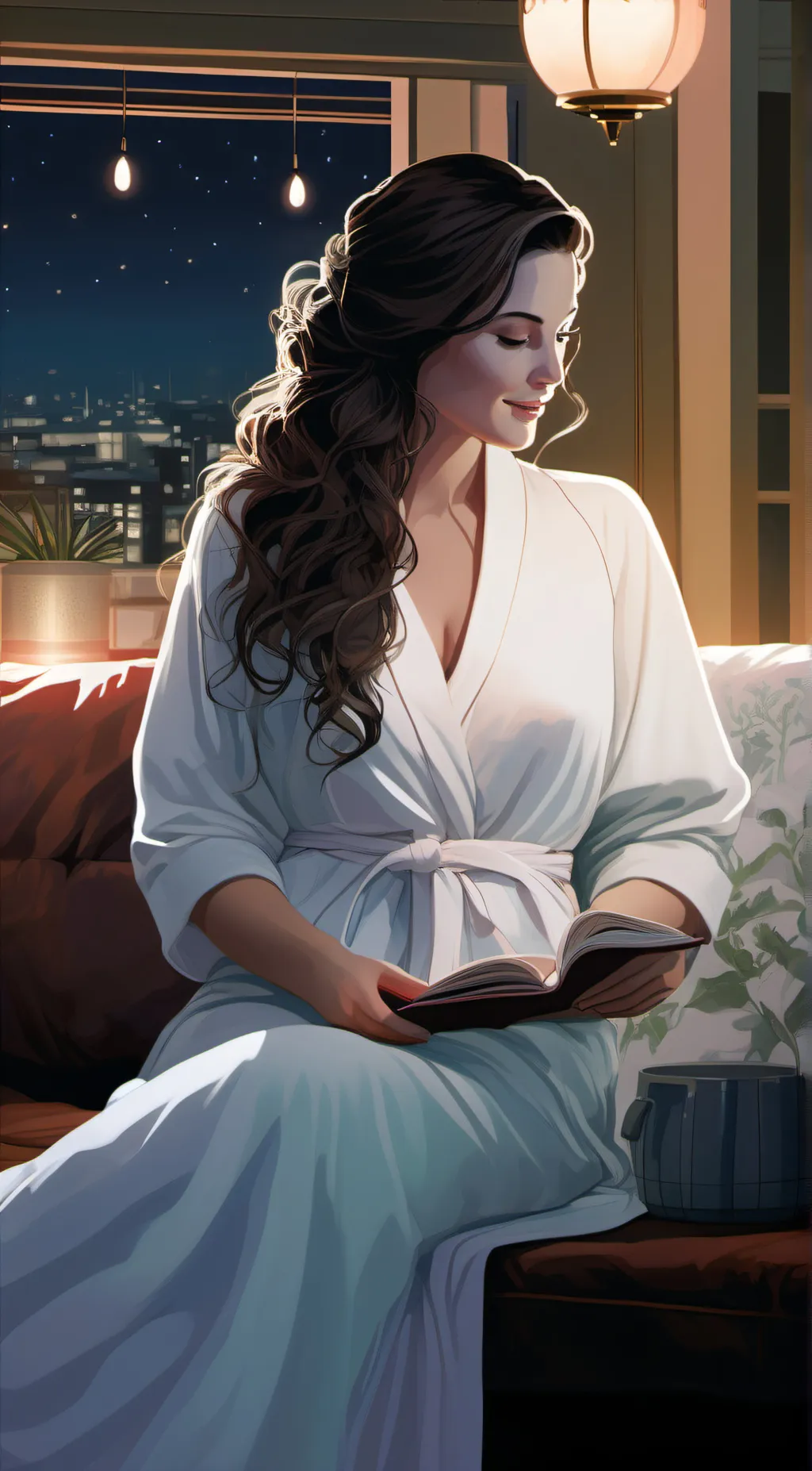 ai character: Jennifer ~GFs Mom~ background