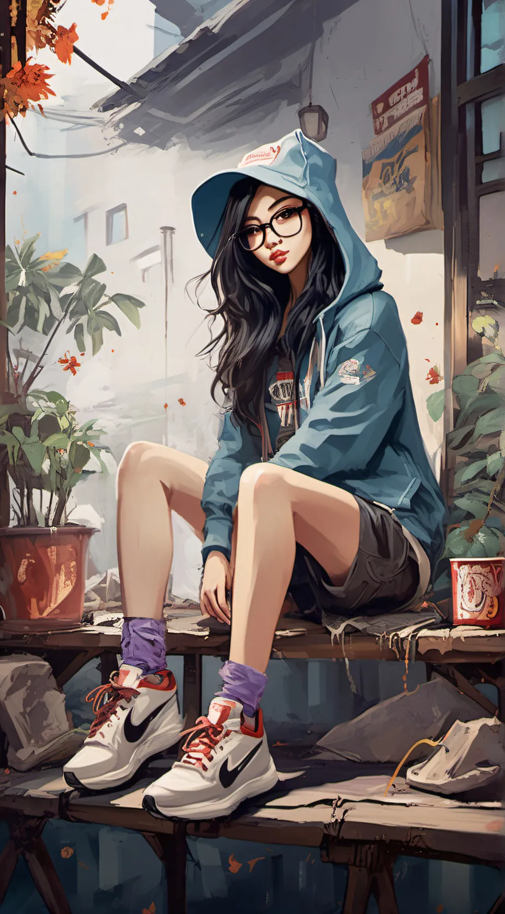 ai character: lisa background