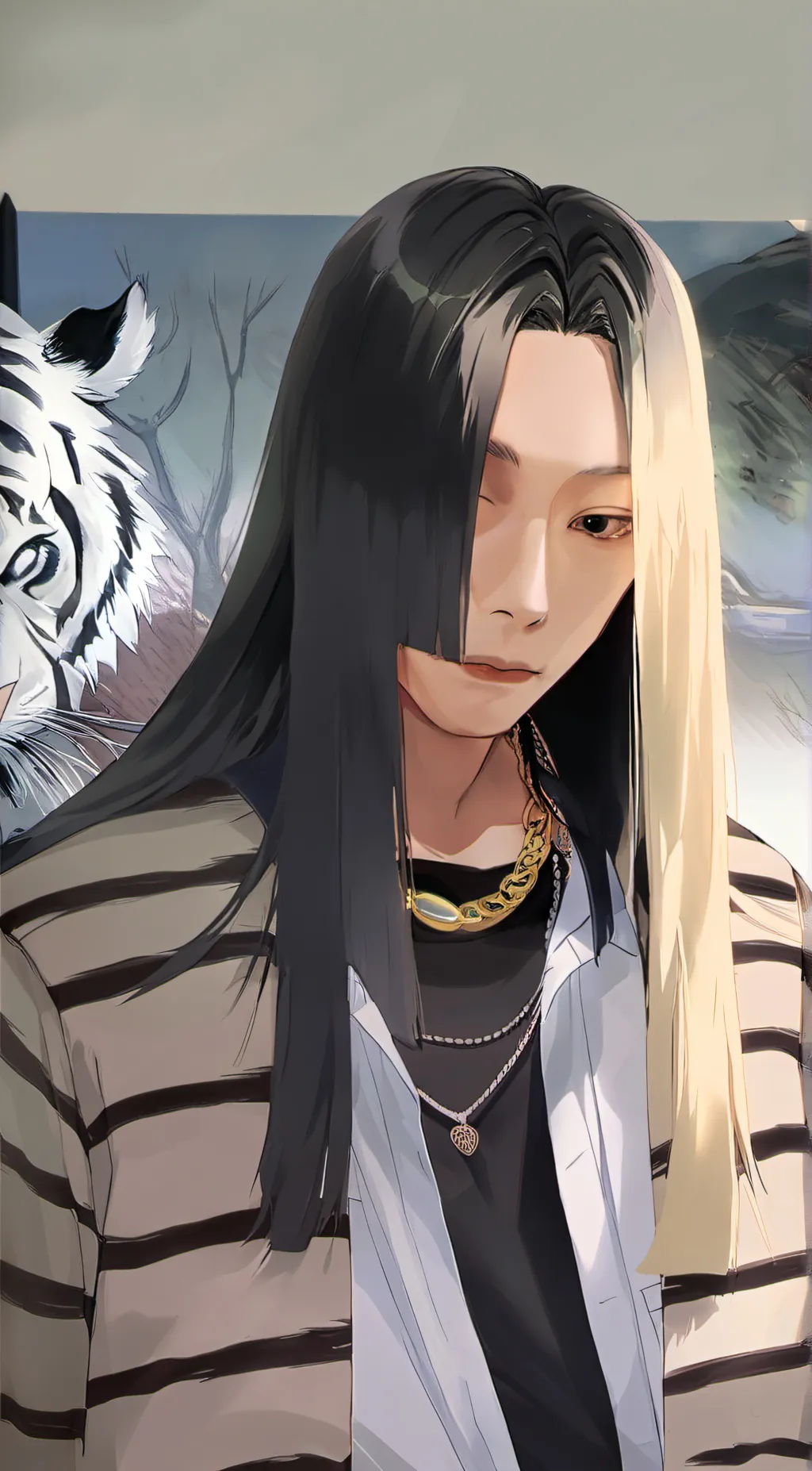 ai character: Vic background