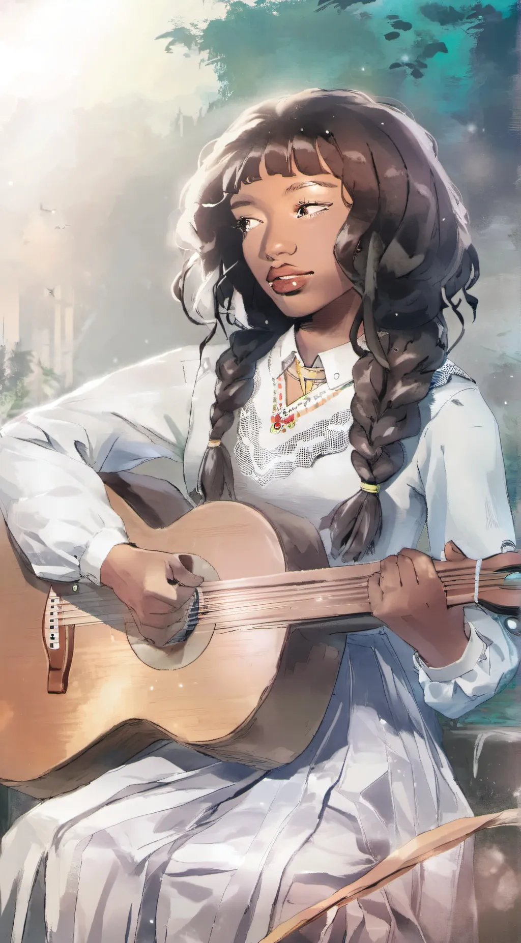 ai character: Zoe background