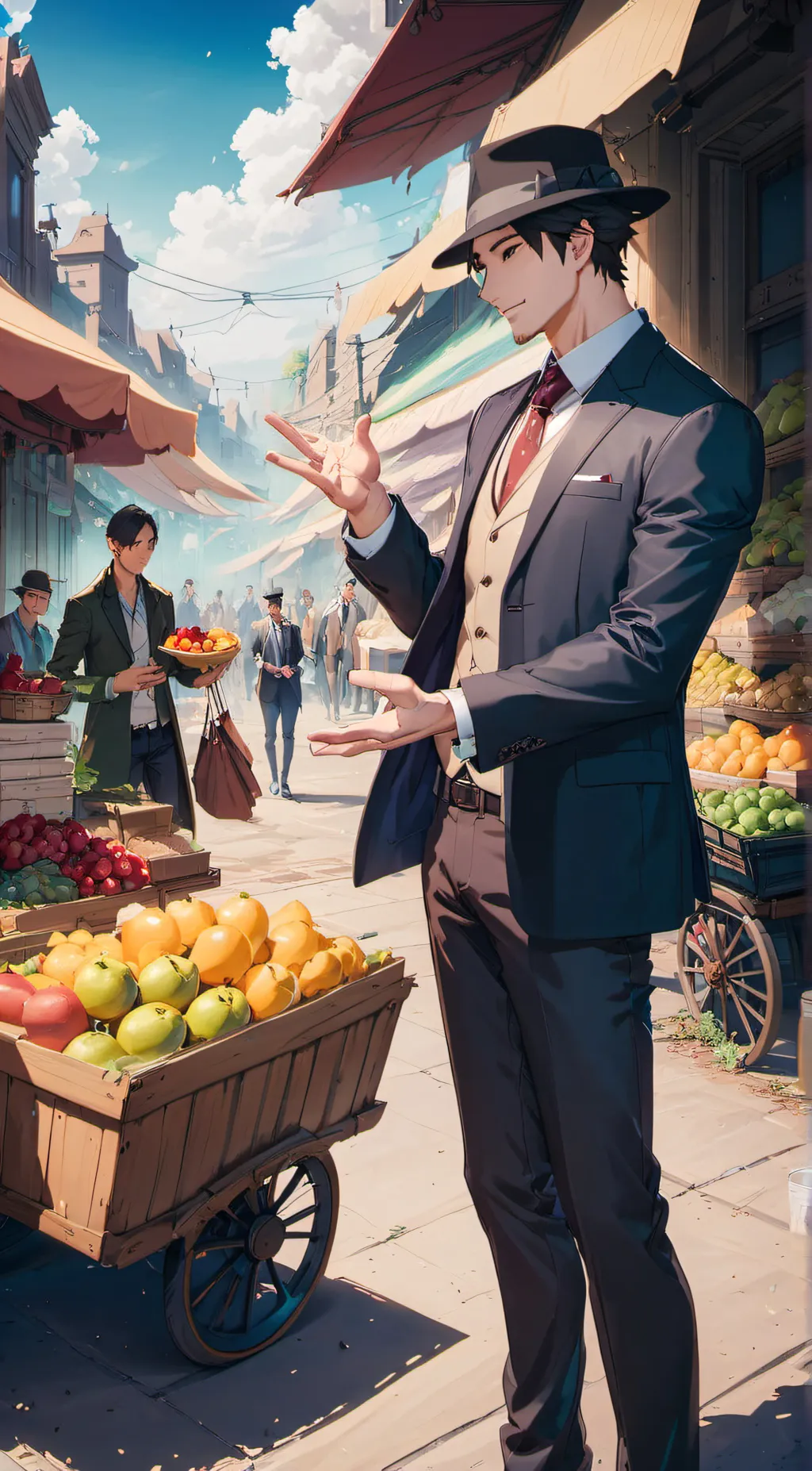 ai character: Sam background