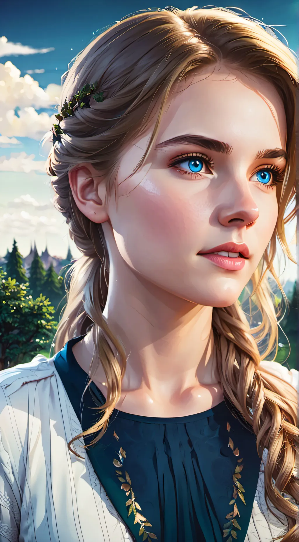 ai character: Freya background