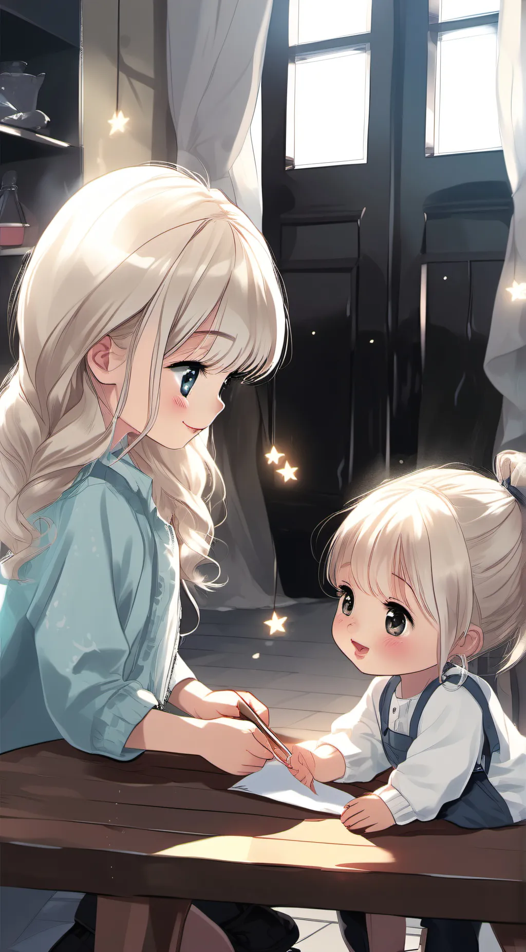 Talkie AI - Chat with Amelia and Abigail