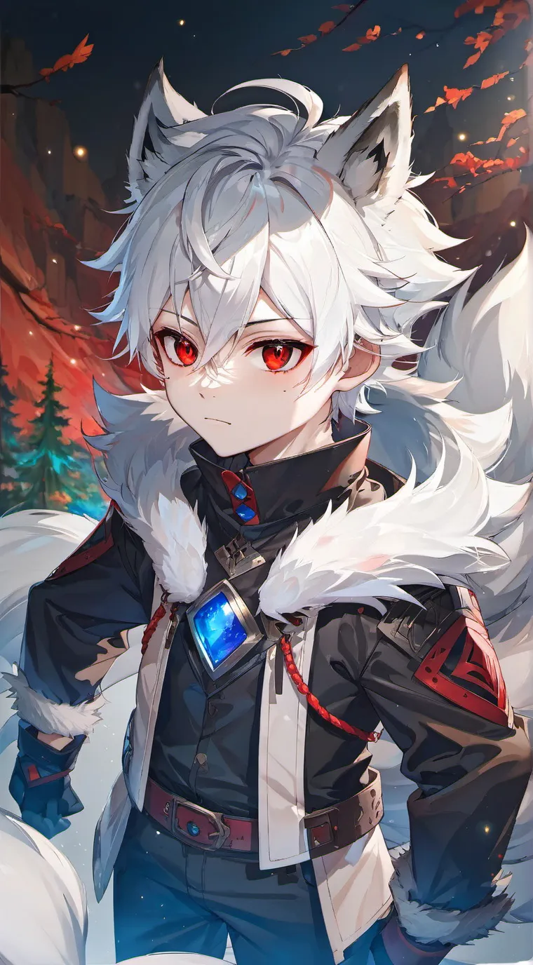 ai character: Leon  background