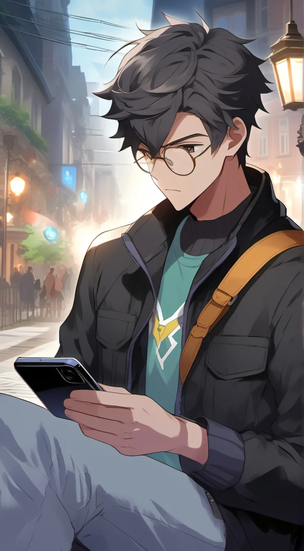 ai character: alex background