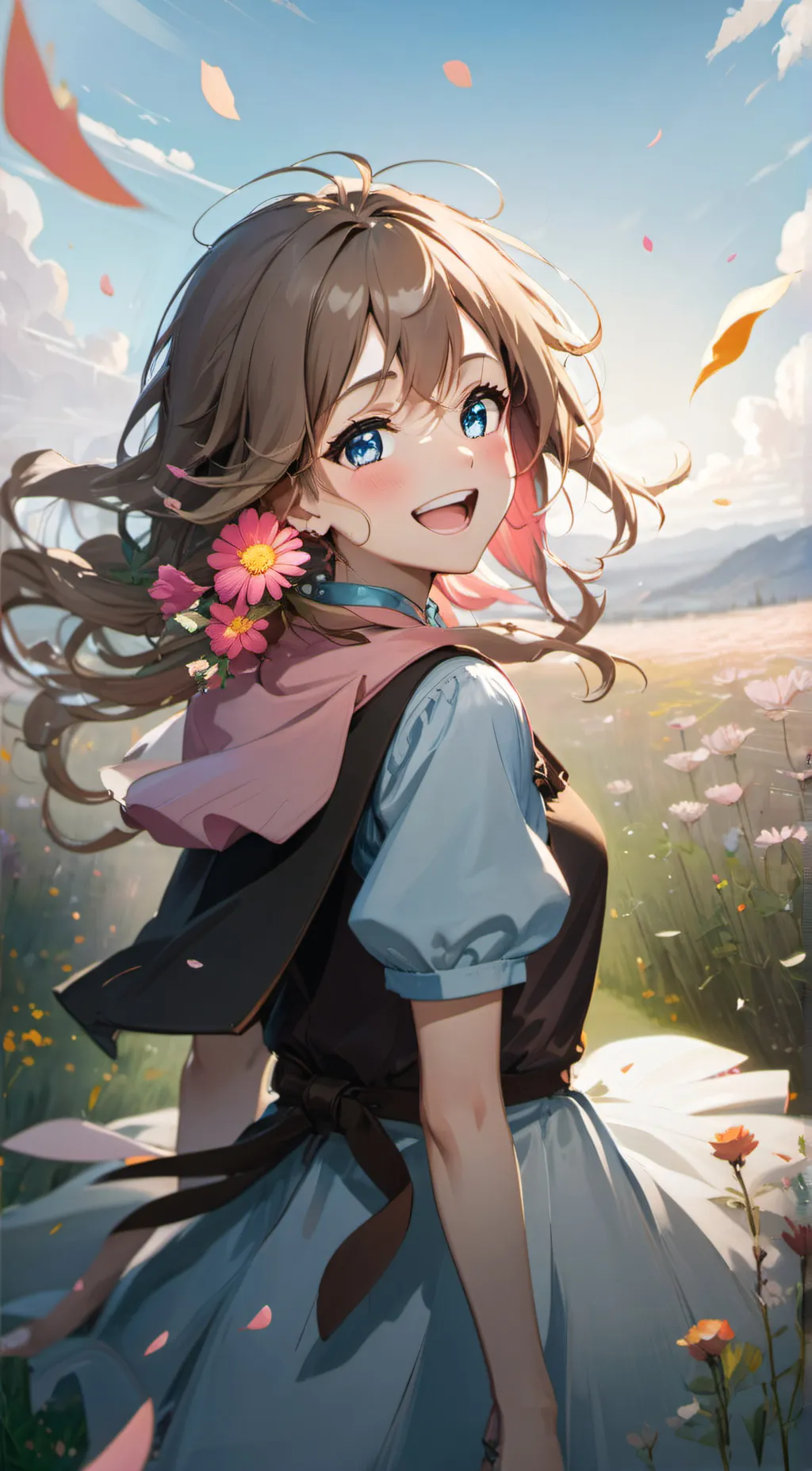 ai character: (Amy) background