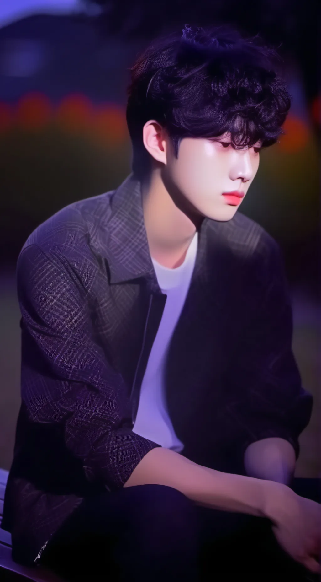 ai character: Ash background