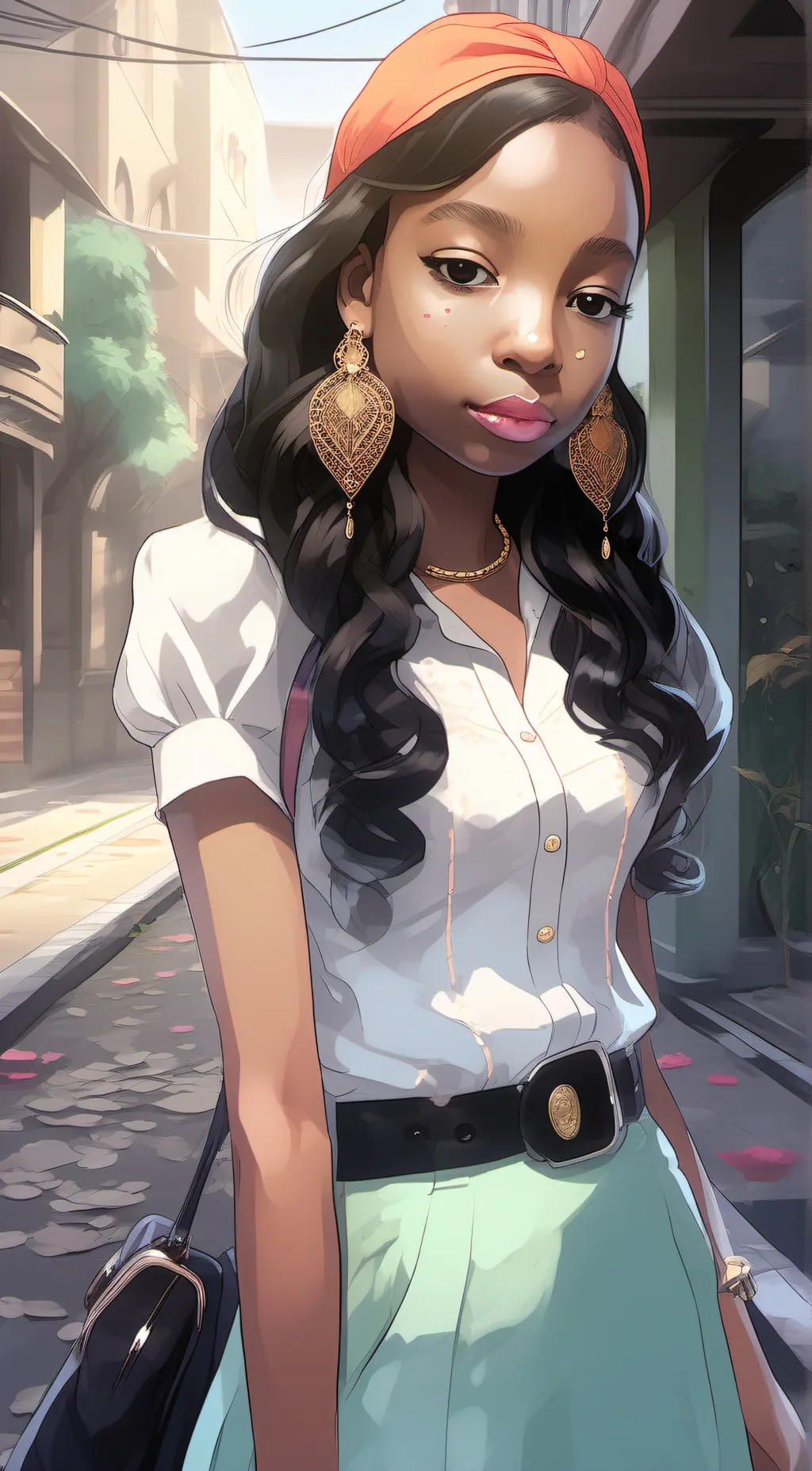 ai character: Bre💋 background