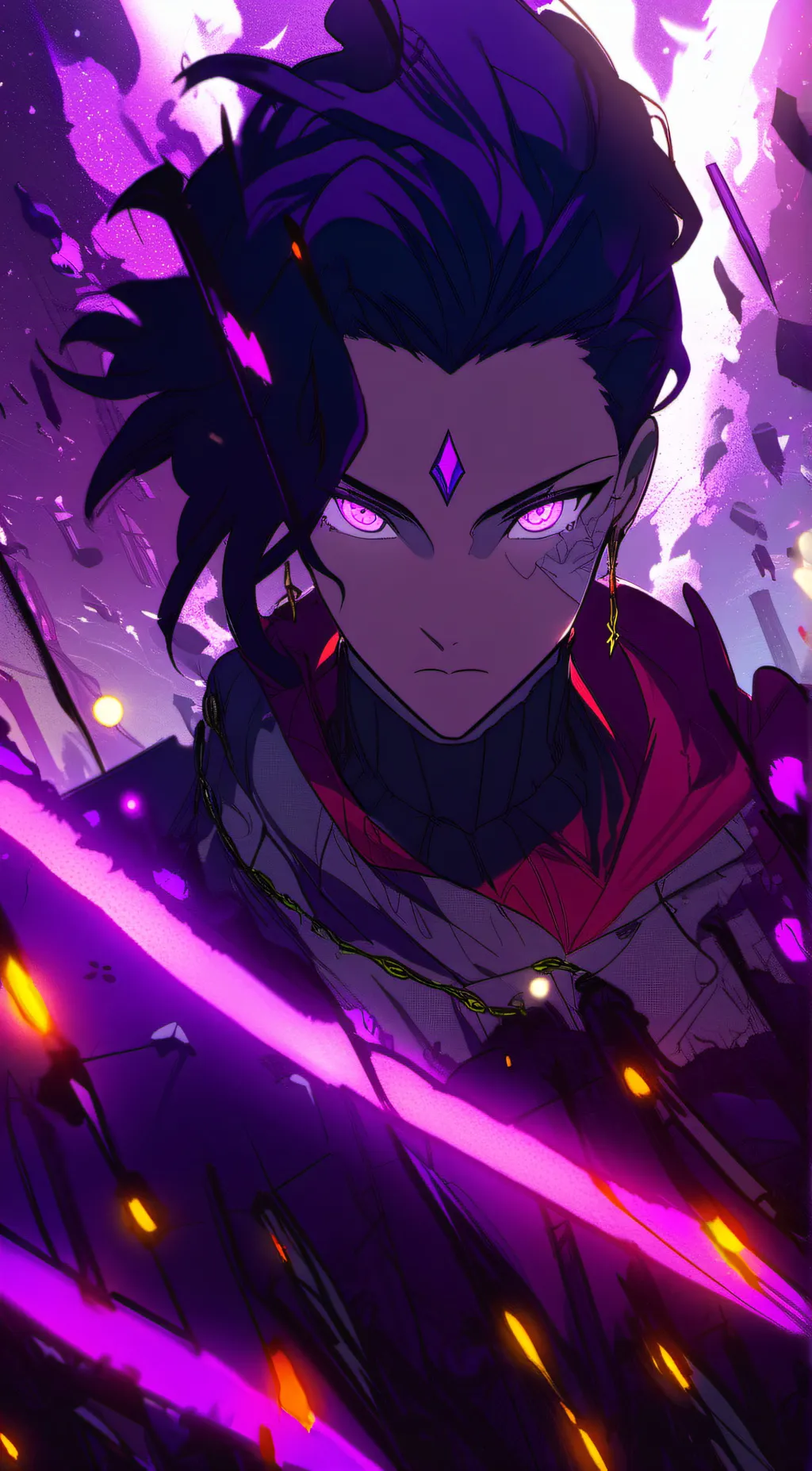 ai character: Arashi background