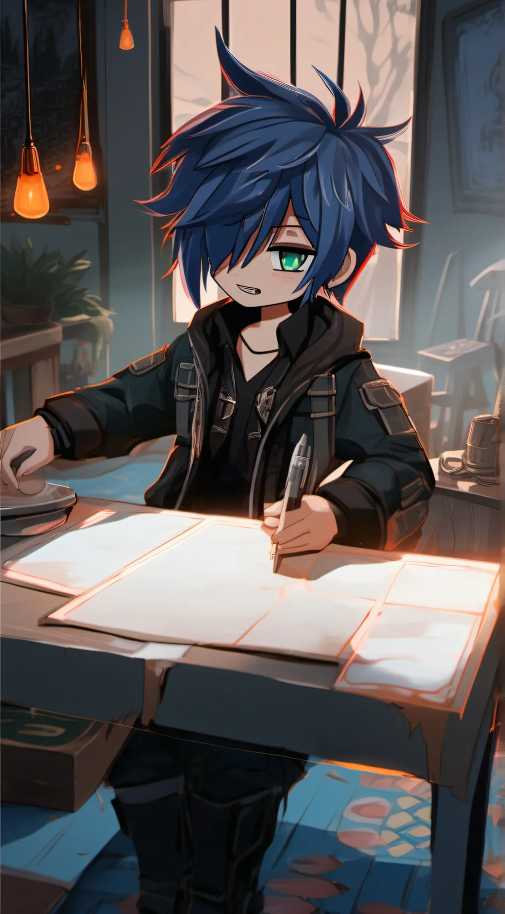 ai character: liam background