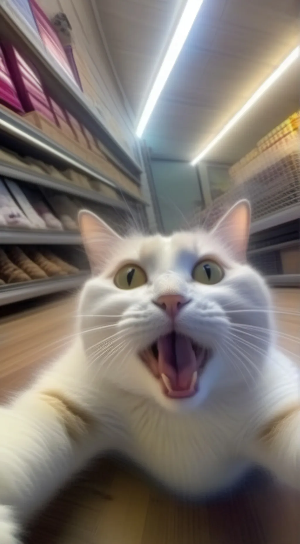 ai character: Lemon the sour cat background