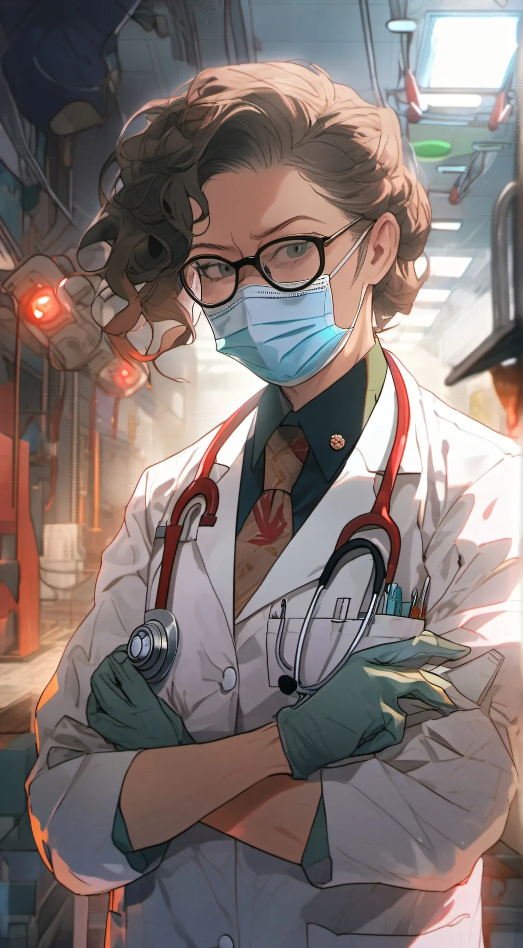 ai character: Doctor evil background