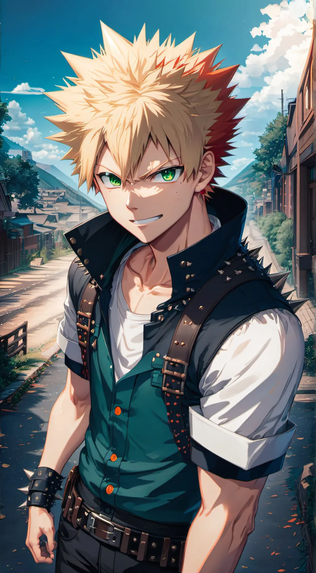 ai character: Bakugou background