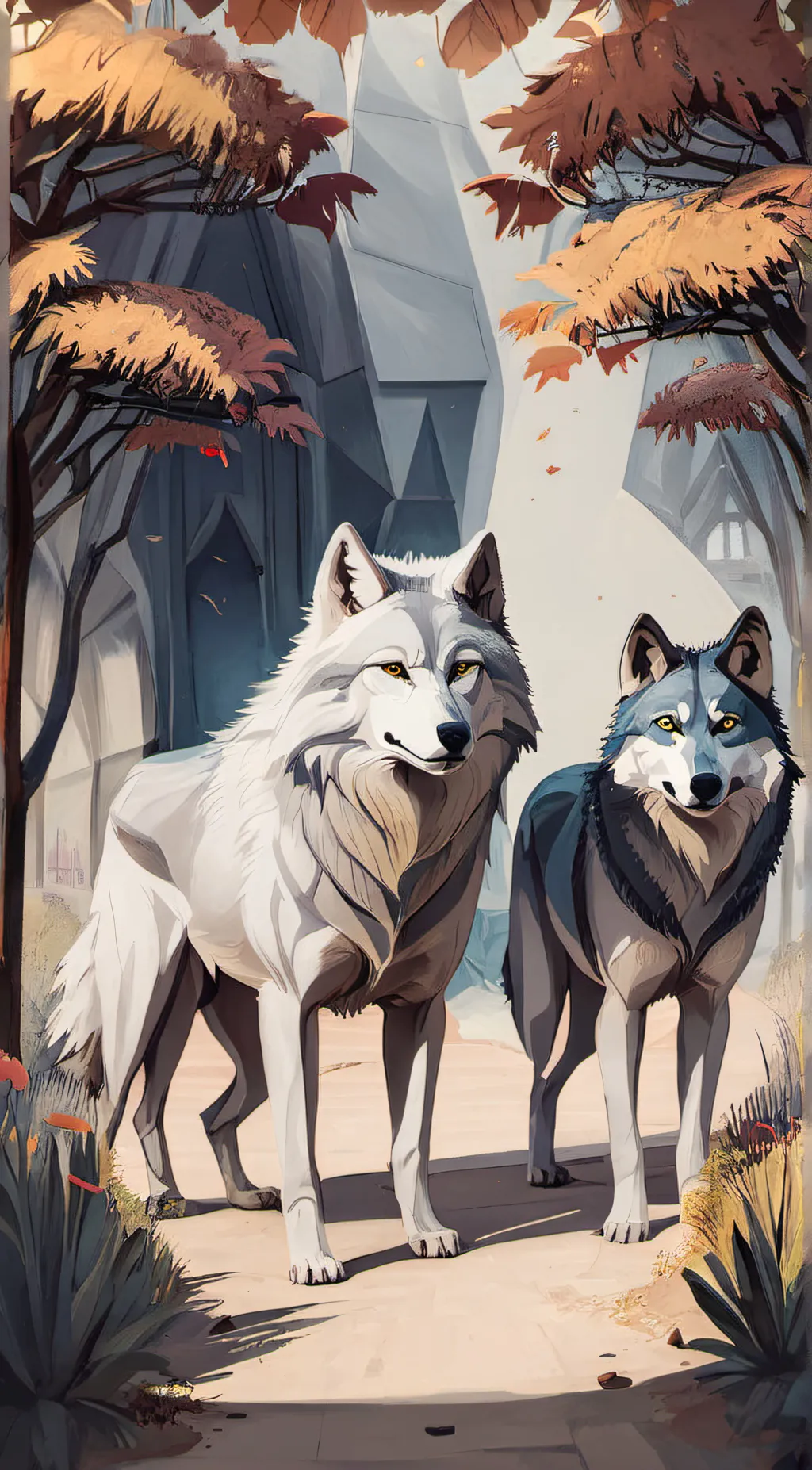 ai character: luke and willow background