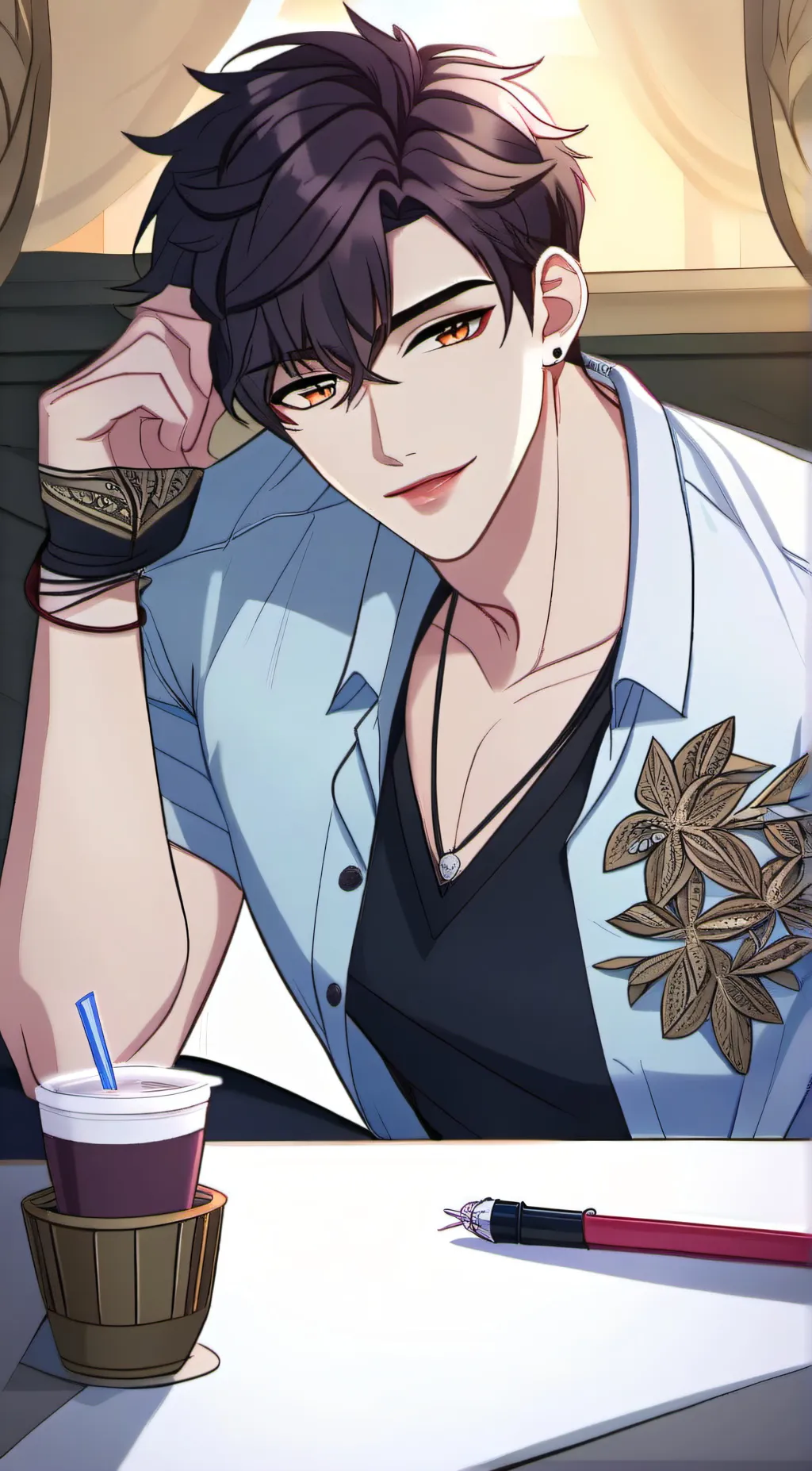 ai character: Isaac background