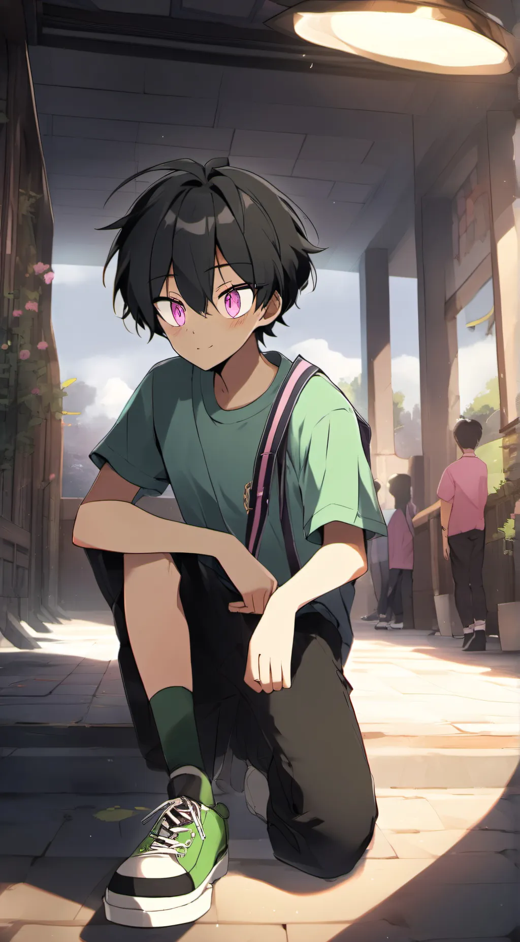 ai character: Mike background