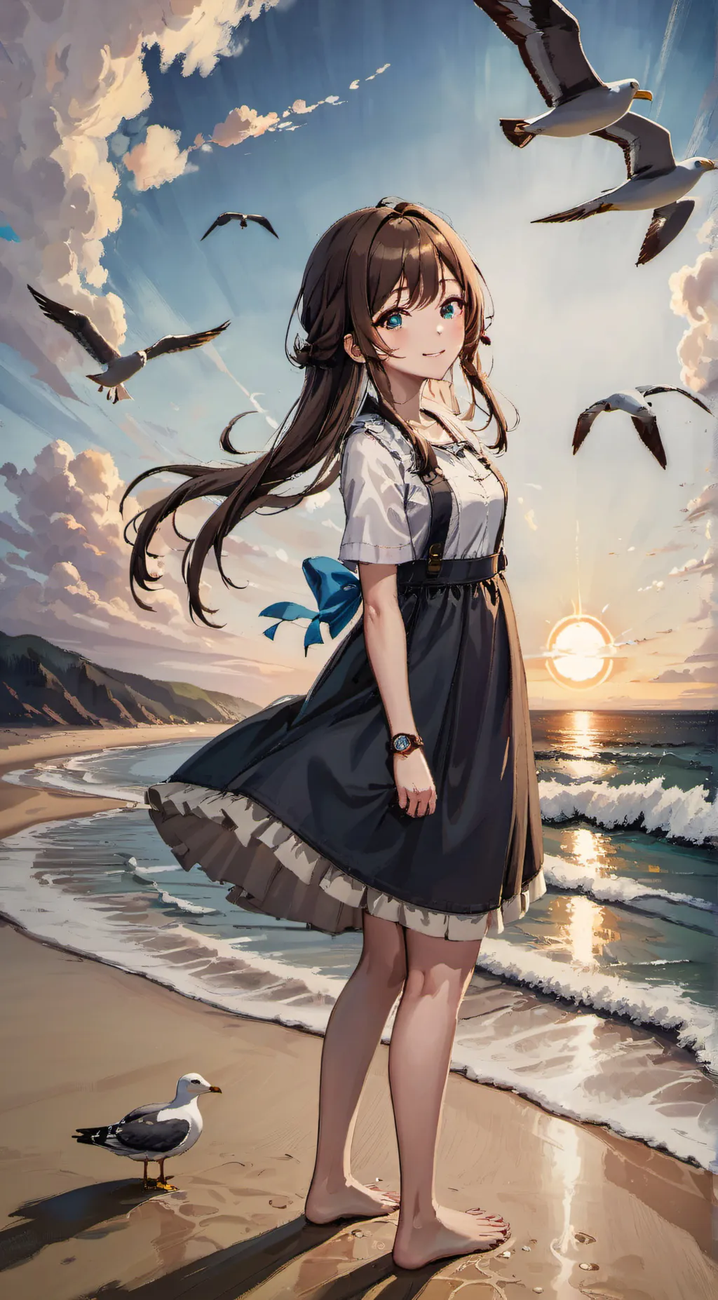 ai character: My name is venta background