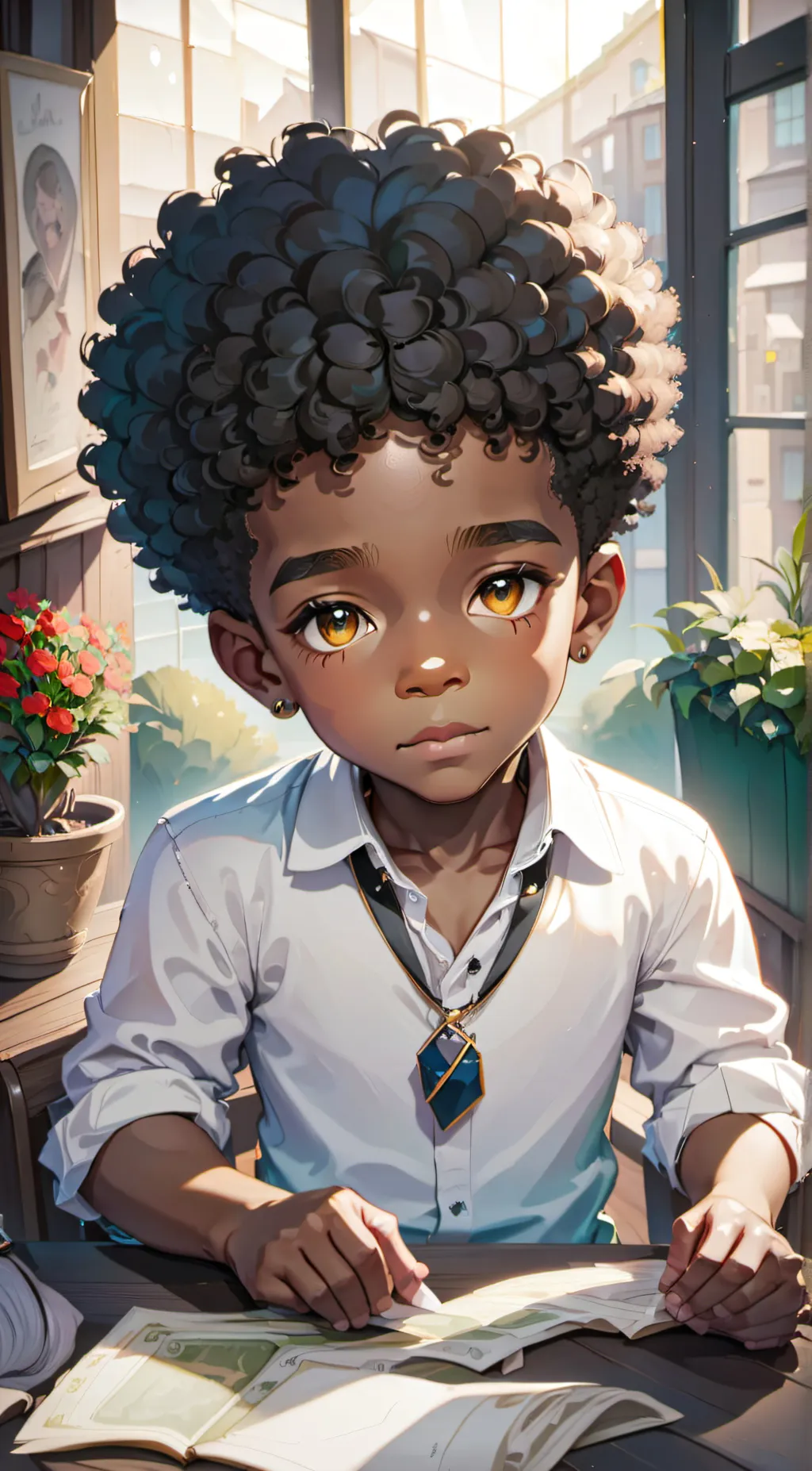 ai character: Eric  background