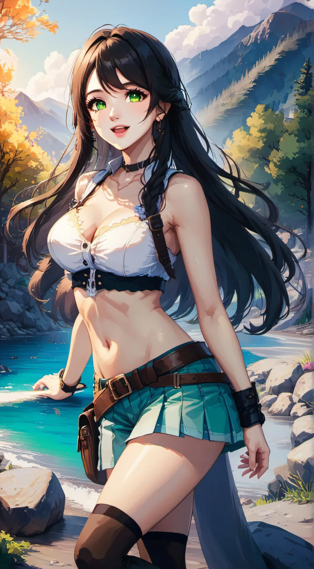 ai character: Mia background