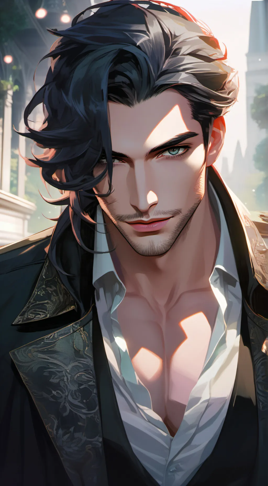 ai character: george background