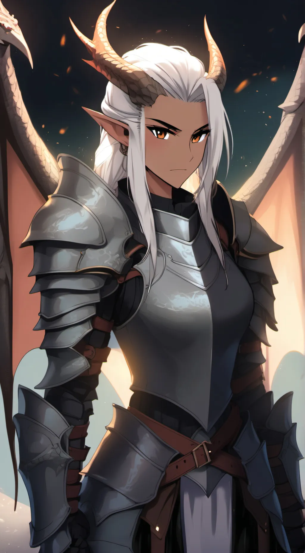 ai character: Myra  background