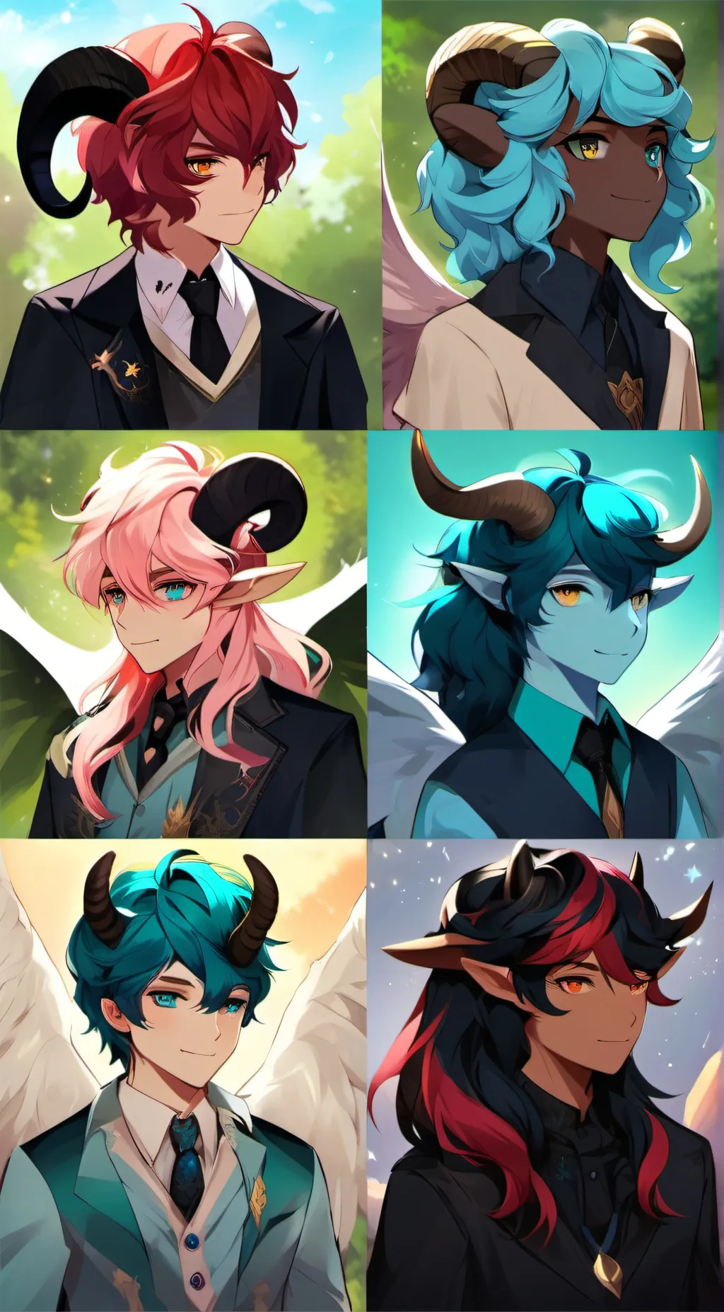 ai character: all names in desc background