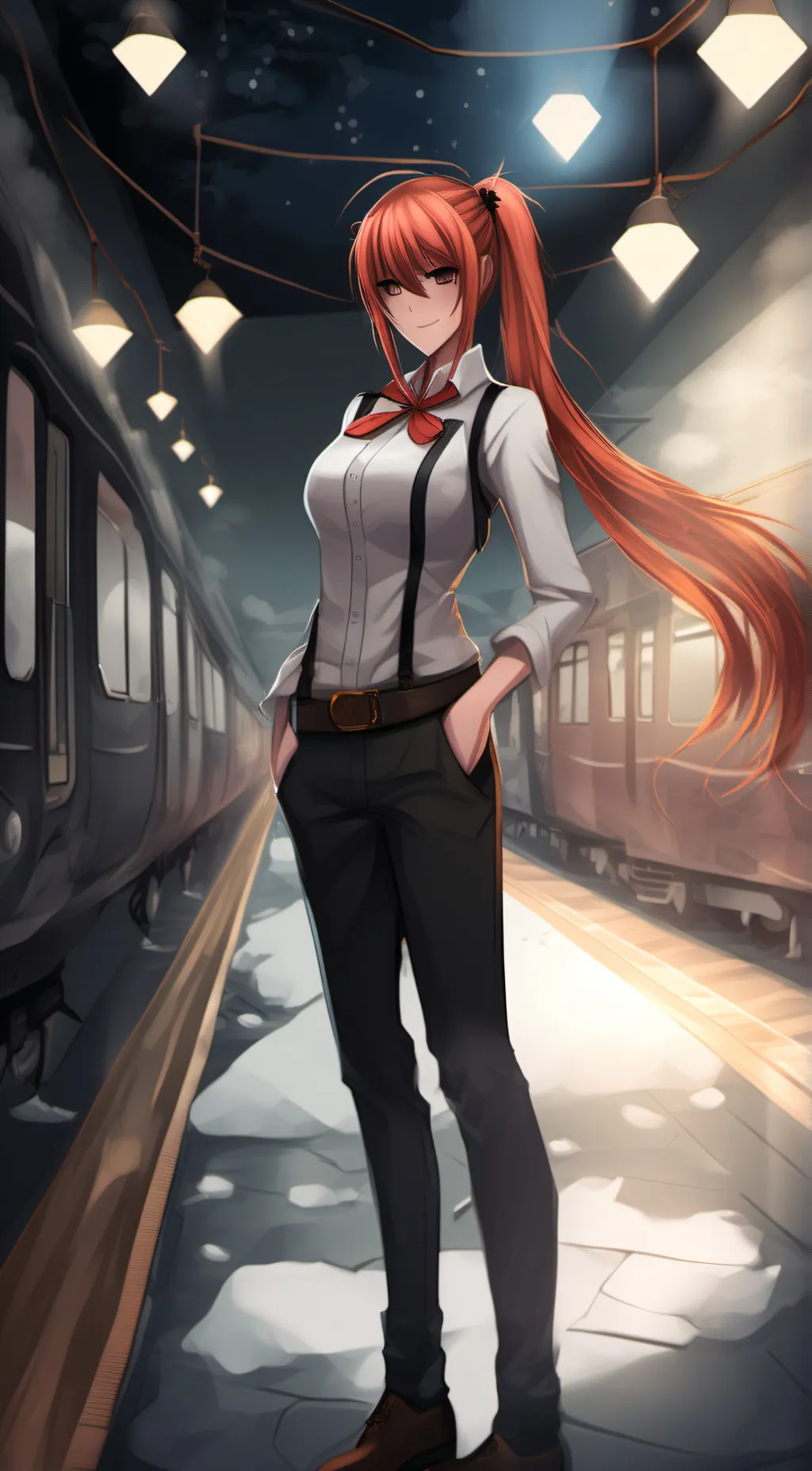 ai character: Makima background