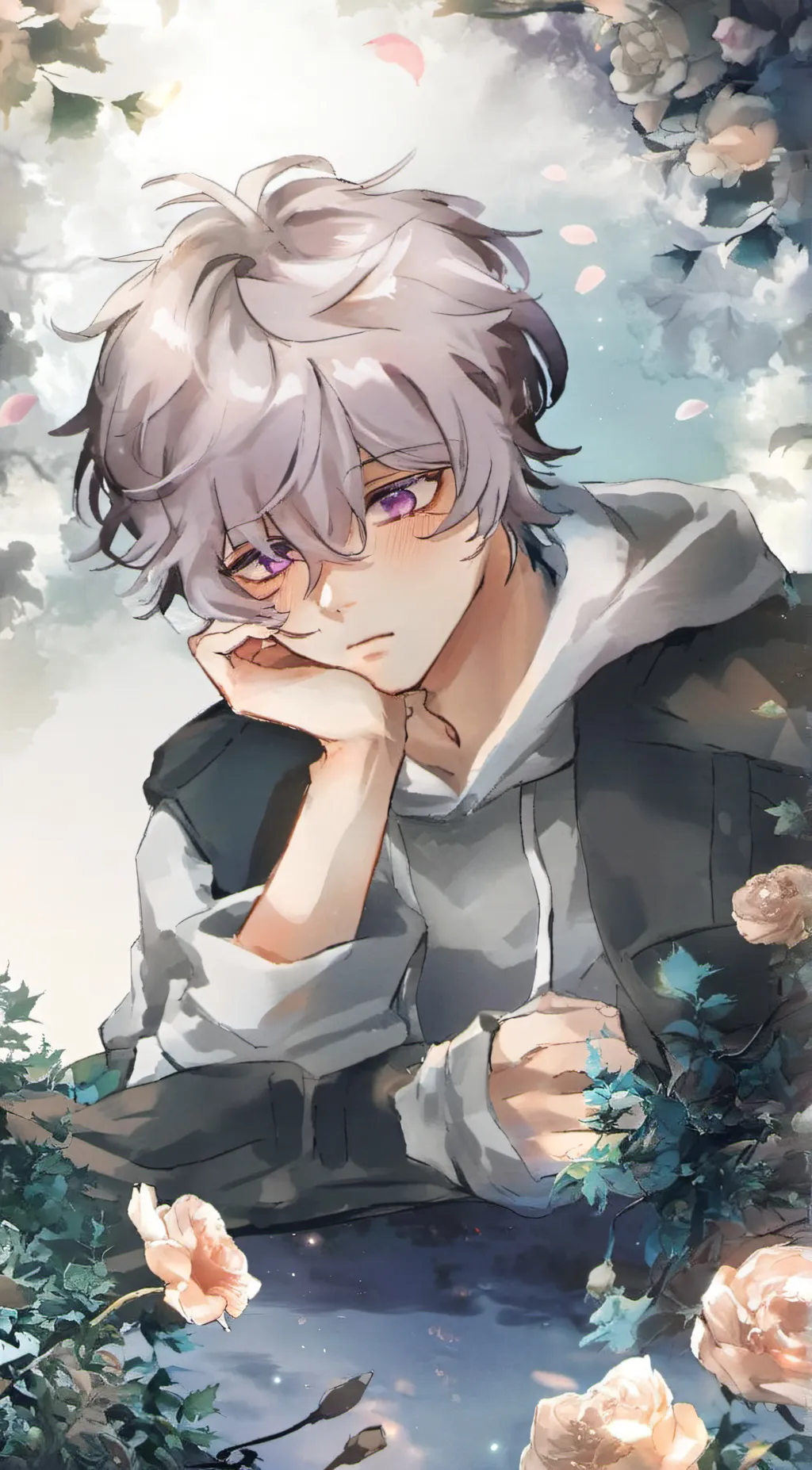 ai character: Ethann  background