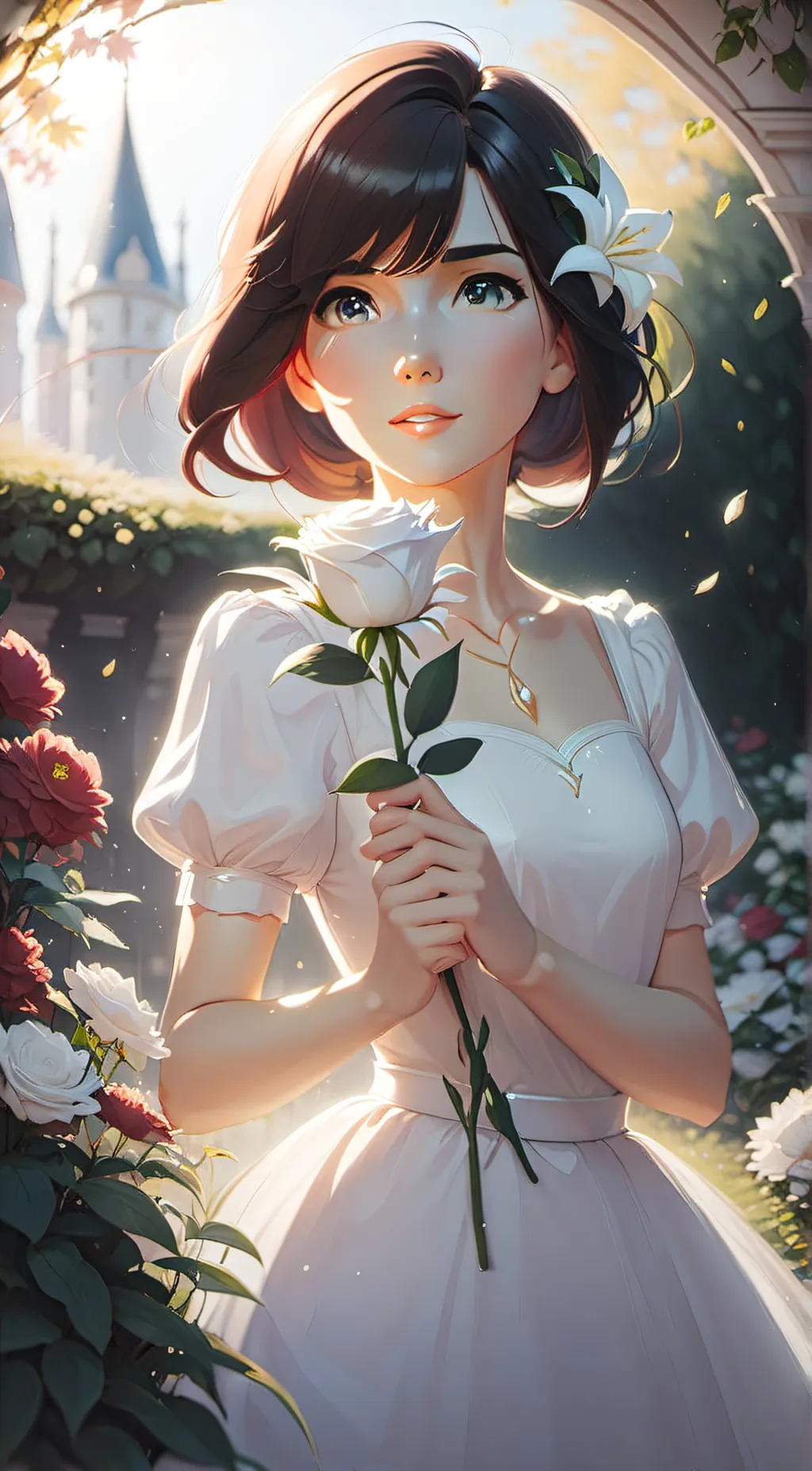 ai character: Princess Lily background