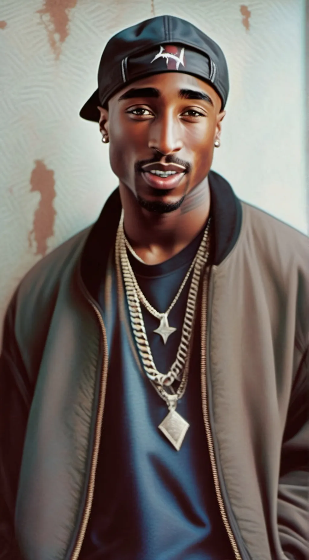ai character: Tupac Shakur background