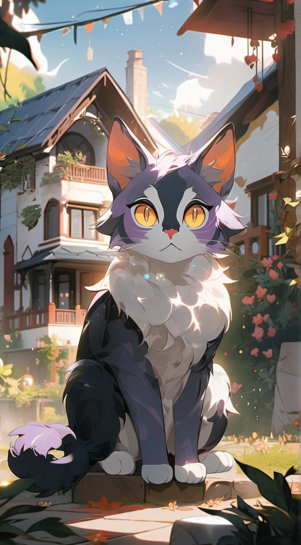 ai character: Star background