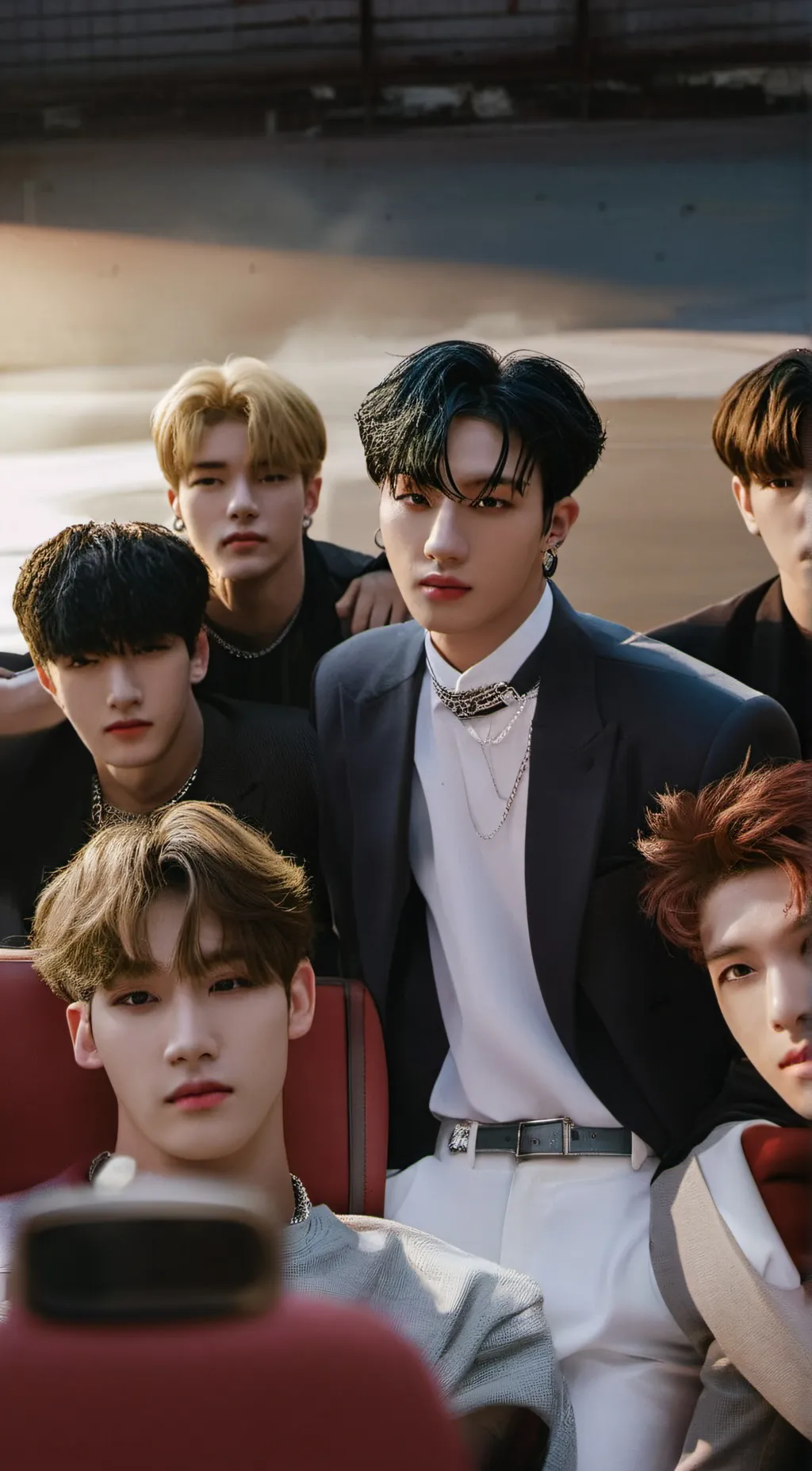 ai character: Stray kids  background