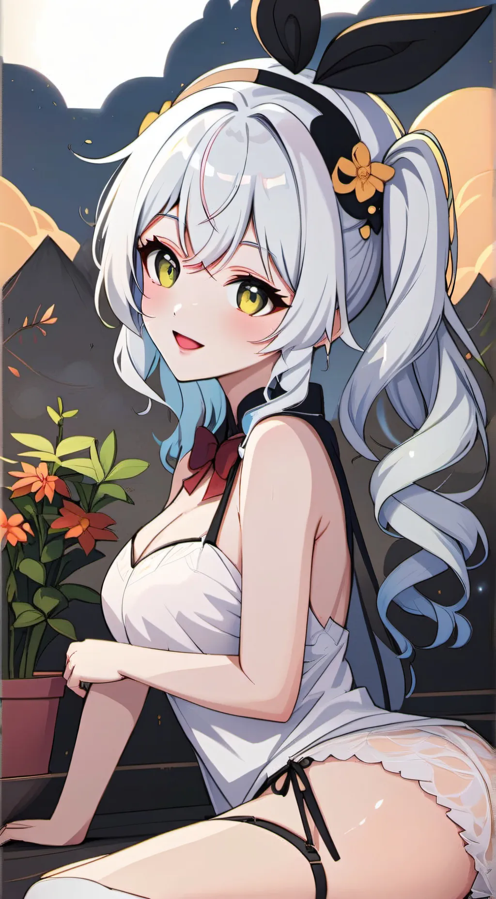 ai character: love background