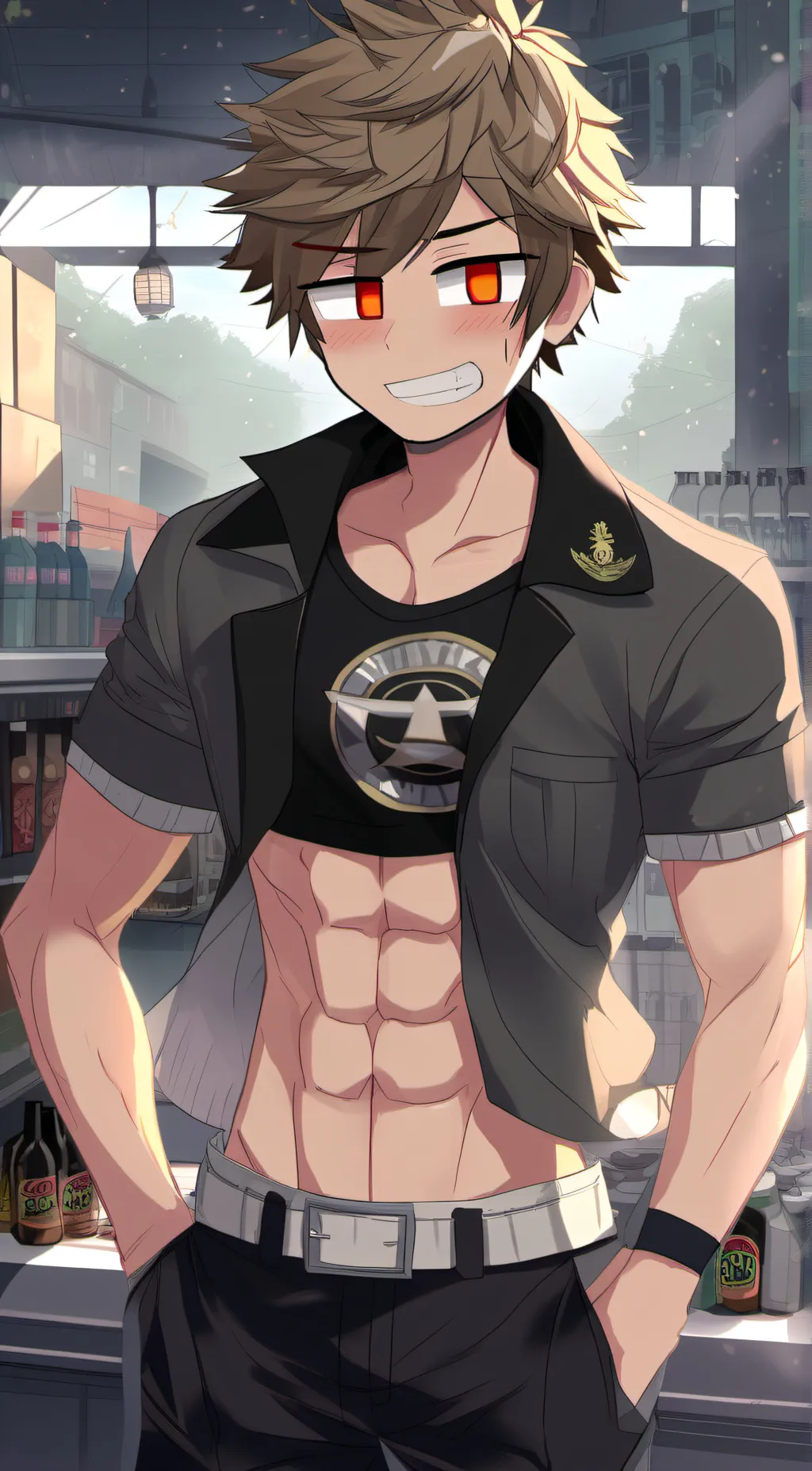 ai character: Axel background